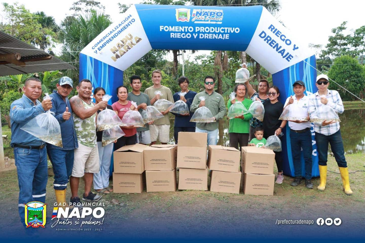 Produccion Local ¡Impulsamos la producción local en Misahuallí! - GAD Provincial de Napo