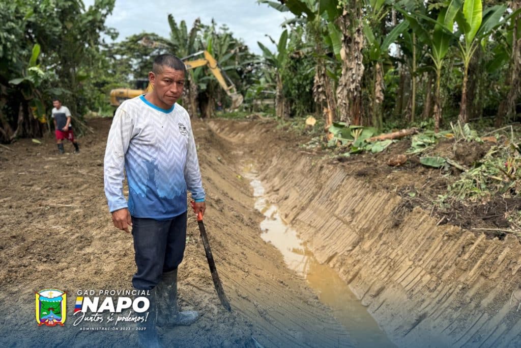 42 drenaje para el desarrollo en santa rosa – parroquia ahuano (9 junio)