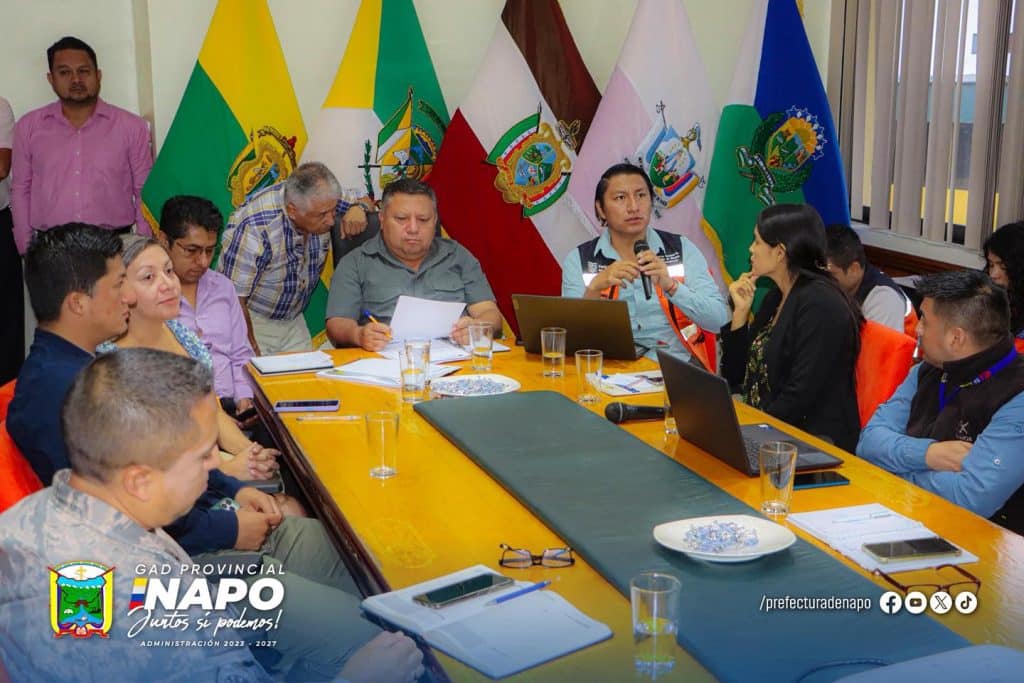 79 el coe provincial de napo declara en emergencia a la provincia (8 julio)
