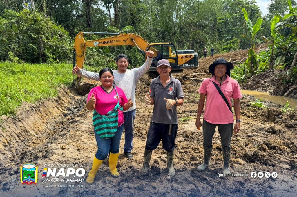 apertura de 2.000 metros de vía hacia el sector paichayaku – parroquia san pablo de archidona