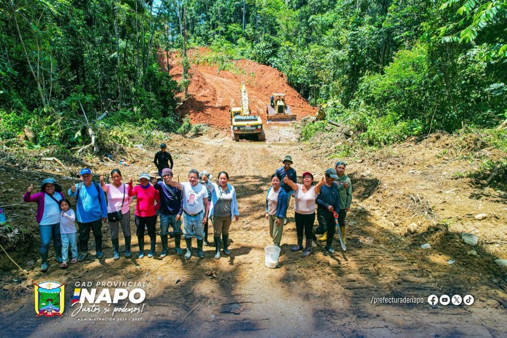apertura de vía en chonta punta conectividad y progreso para nuestras comunidades