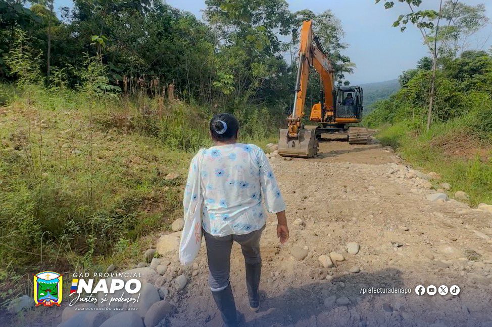 apertura y lastrado de 2 km en san juan de dos ríos – ushpayaku