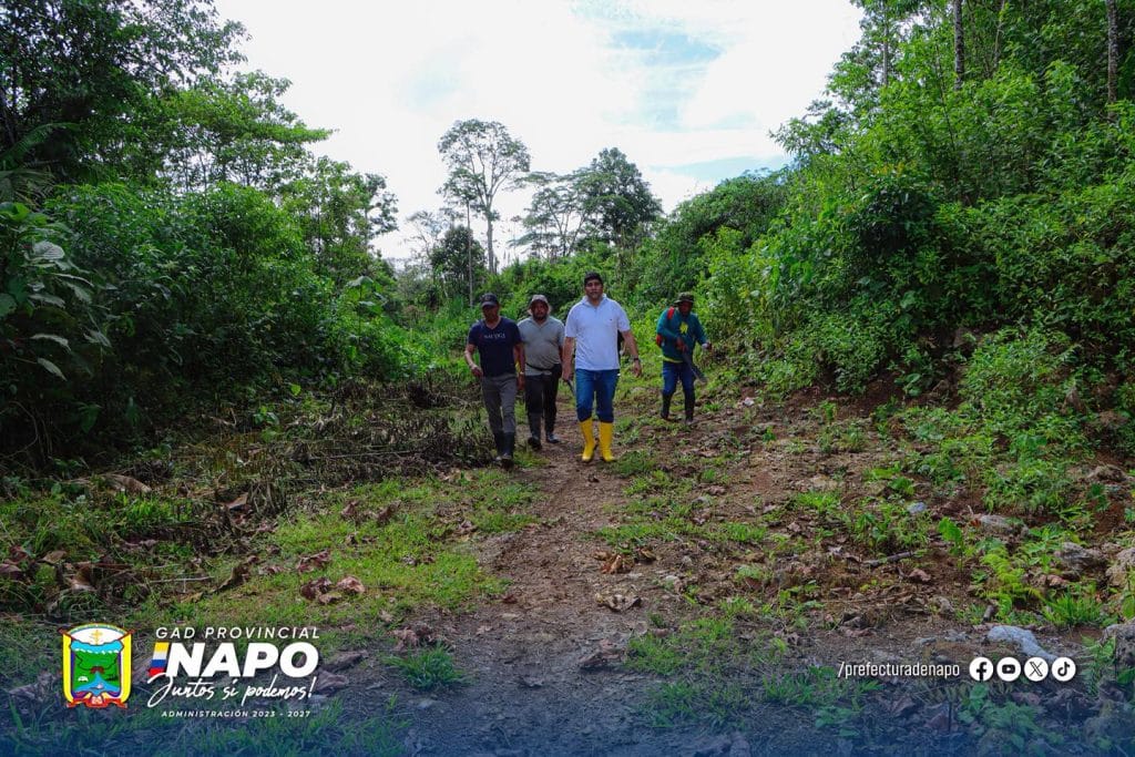 apertura y lastrado de 2,8 kilómetros guayusa loma