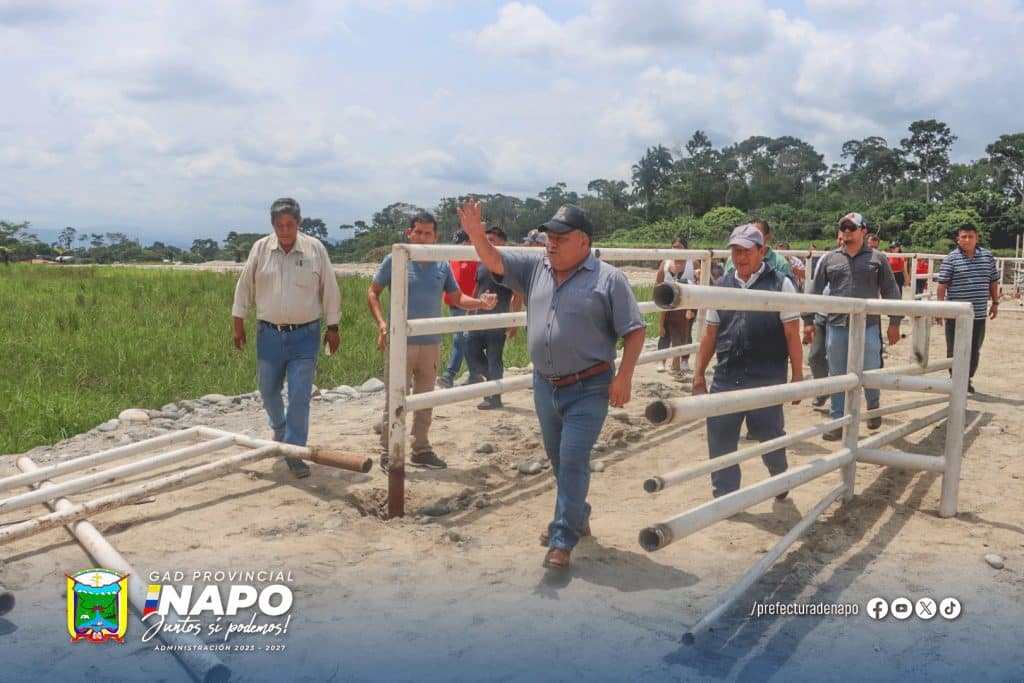 avance de obras del recinto ferial provincial – ciudad de tena