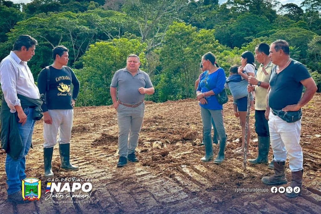 avances en la vía waysa cocha – ñachi yacu