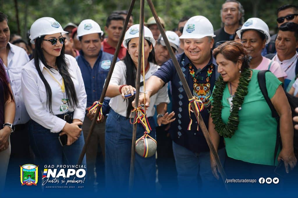 colocación de primera piedra marca inicio de ampliación y asfaltado de la vía la florida – josé tanguila