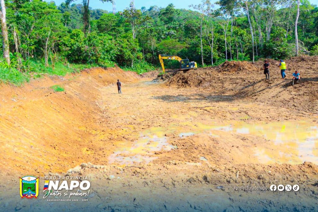 construcción de piscinas para crianza de tilapias en la comunidad rumi urku – parroquia misahuallí
