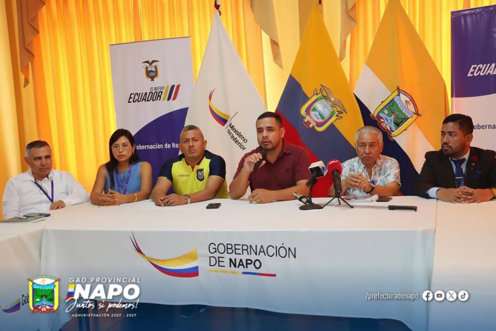 coordinación interinstitucional para el mantenimiento del puente sobre el río napo