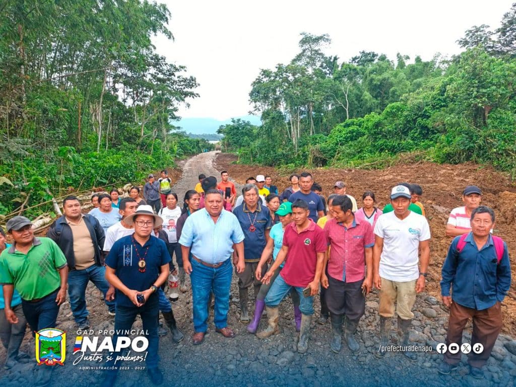 coordinación para la apertura y lastrado del anillo vial itakivilina – ardilla urku – san matías, pueblo kichwa de rukullacta