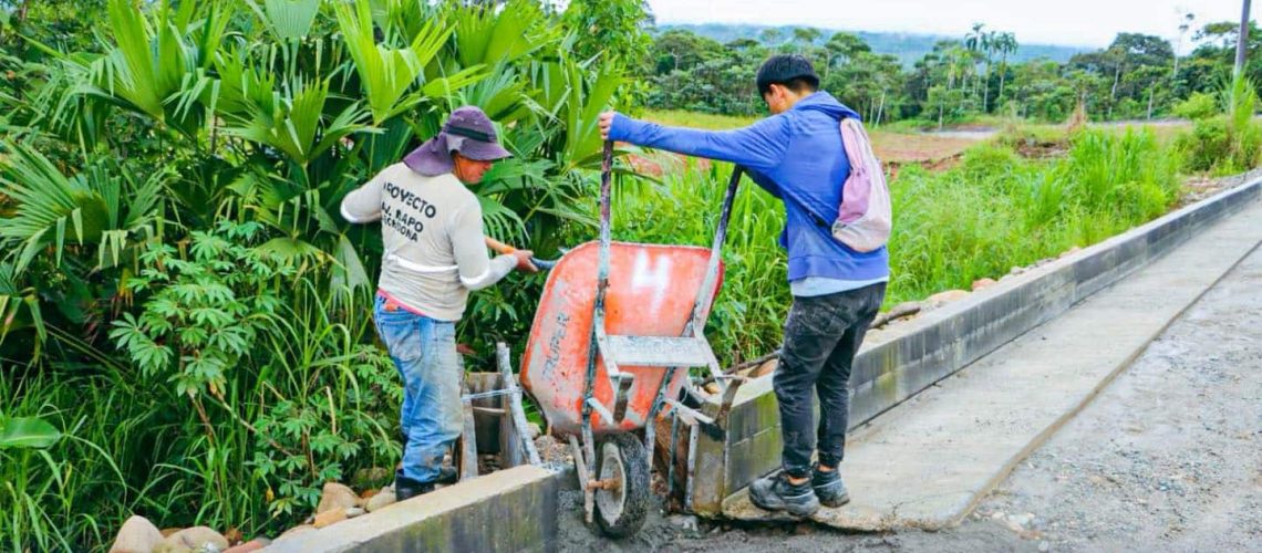 44 ¡la obra avanza en san vicente! conectividad vial para las comunidades de archidona ( 10 junio)