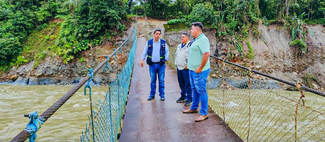 84 coordinación interinstitucional para el arreglo del puente sobre el río anzu (10 julio)