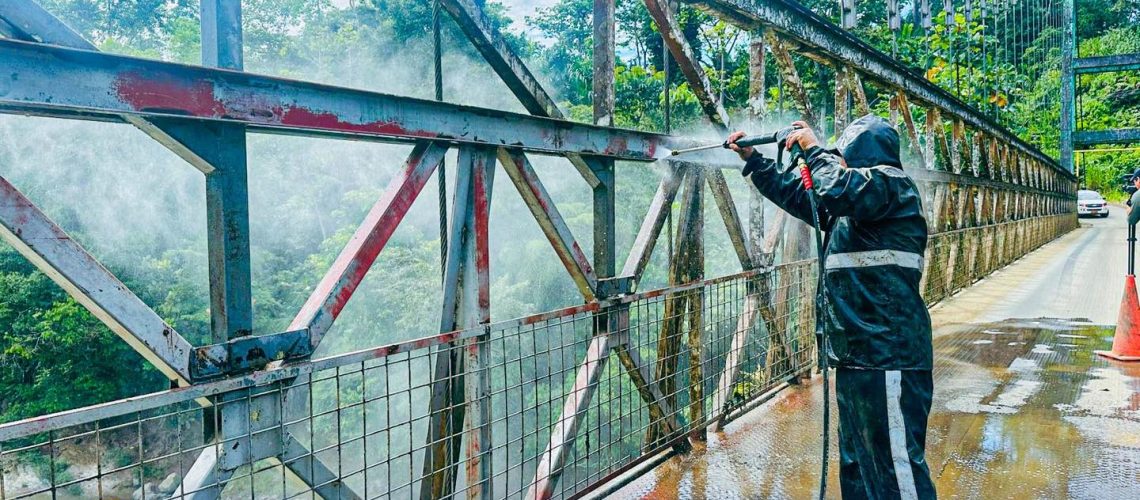 96 mantenimiento del puente sobre el río misahuallí en el sector pununo 16 julio