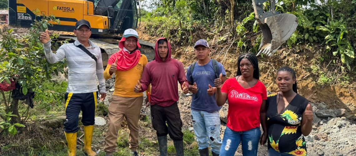 apertura de 150 metros de vía hacia el barrio nuevo, sector san jorge – cantón tena