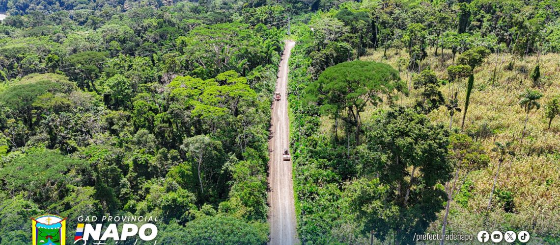 apertura y lastrado de la vía en la comunidad ponceloma – parroquia misahuallí