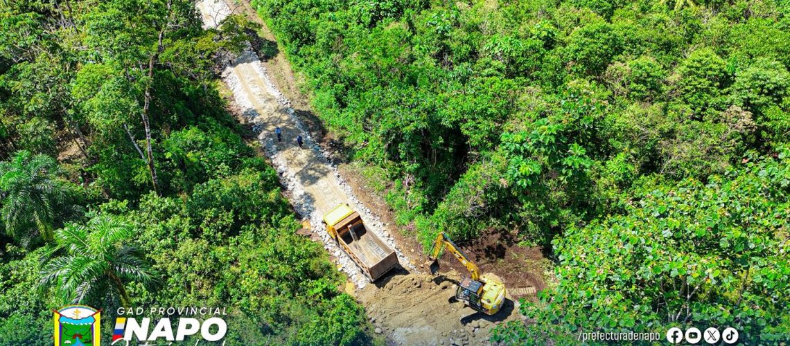 apertura y lastrado de vías en el sector carmelitas – parroquia pano