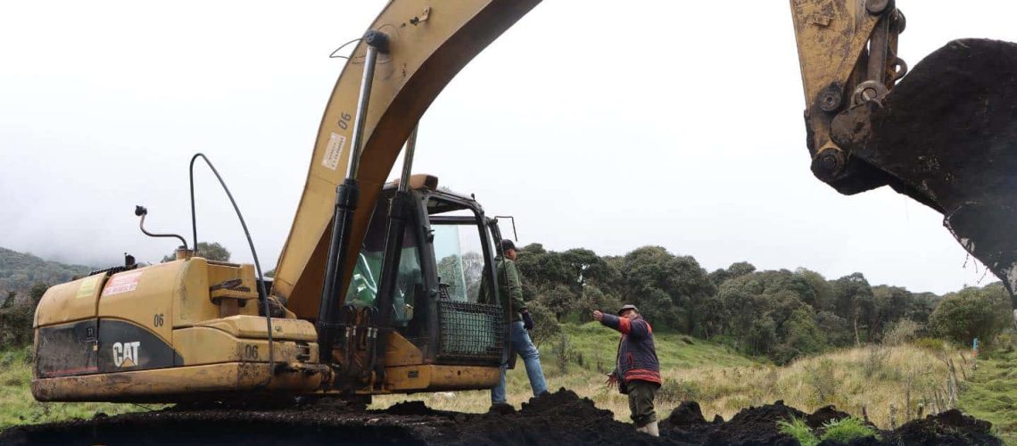 apoyo a familias afectadas en el tambo – papallacta