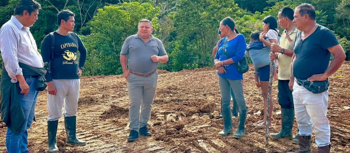 avances en la vía waysa cocha – ñachi yacu