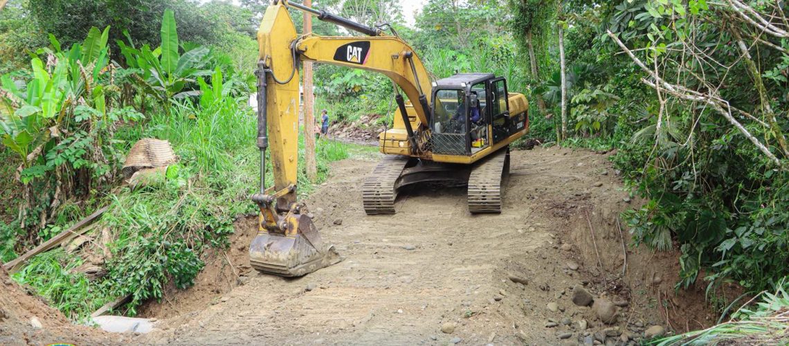 colocación alcantarilla misahuallí sector tiyuyaku