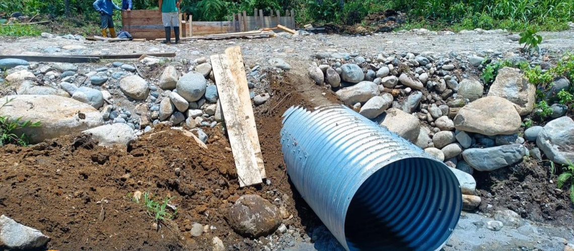 construcción de alcantarillas y replantillos en el balneario uchu ishinka – parroquia pano