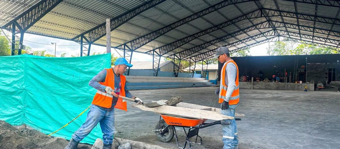 construcción de cancha de uso múltiple en la unidad educativa jaime roldós aguilera – parroquia cotundo