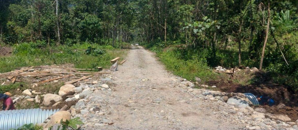 construcción de replantillos y cabezales en uchu ishinga – parroquia pano