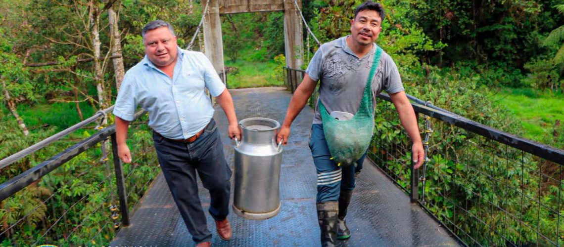 construcción y mantenimiento de puentes sobre el río sardinas – parroquia sardinas, cantón el chaco