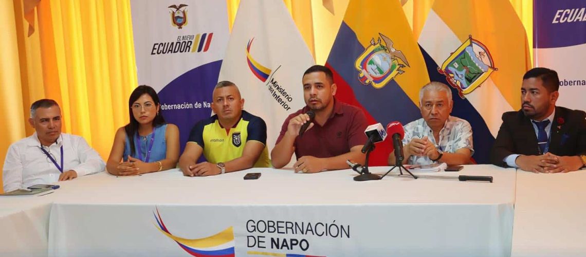 coordinación interinstitucional para el mantenimiento del puente sobre el río napo