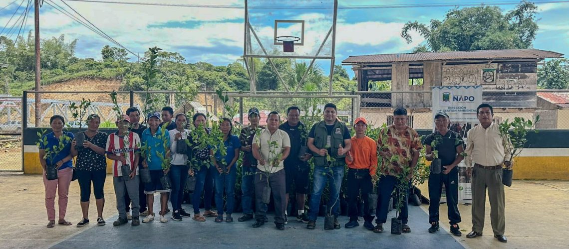 entrega de 1.062 plantas cítricas para reforestación en la comunidad san francisco de cotundo – parroquia cotundo