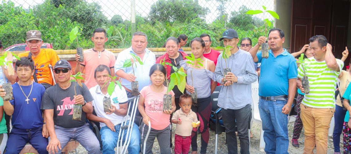 entrega de plantas de cacao fortalece la producción agrícola en la parroquia talag
