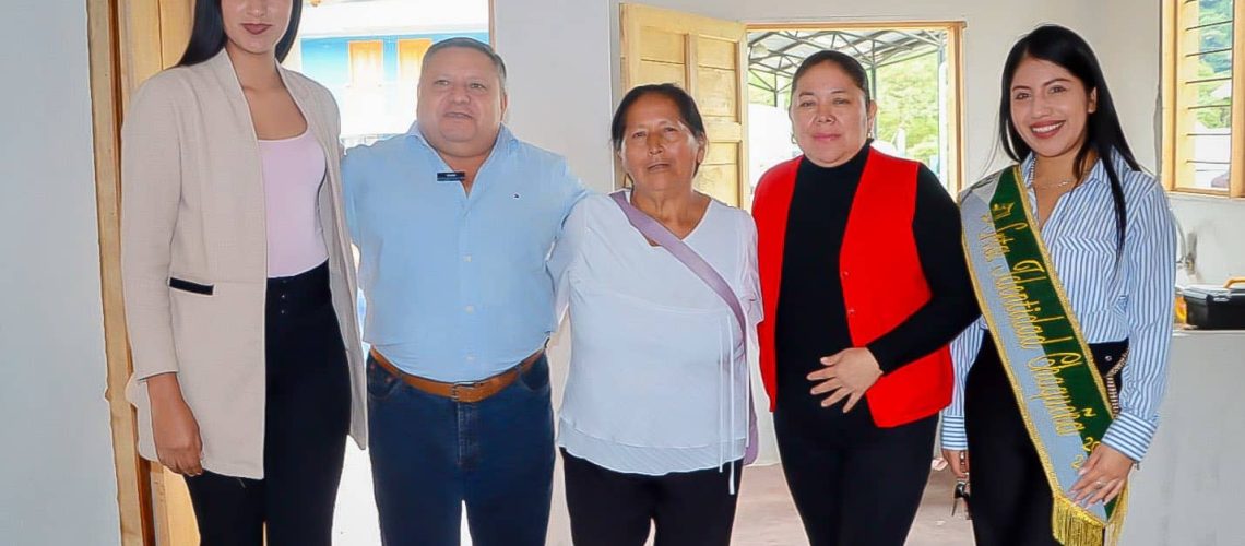 entrega de vivienda digna a la señora eli chicaiza – provincia de napo