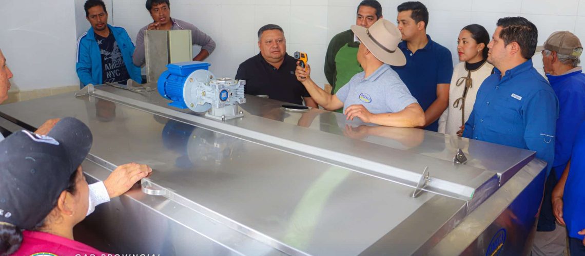 entrega del proyecto de fortalecimiento de centros de acopio de leche en cosanga, sumaco y santa rosa – cantones quijos y el chaco
