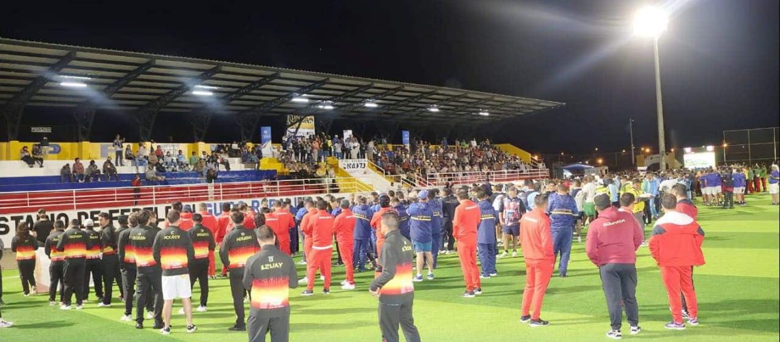 inauguración del campeonato nacional post 40 – napo 2025, ciudad de tena