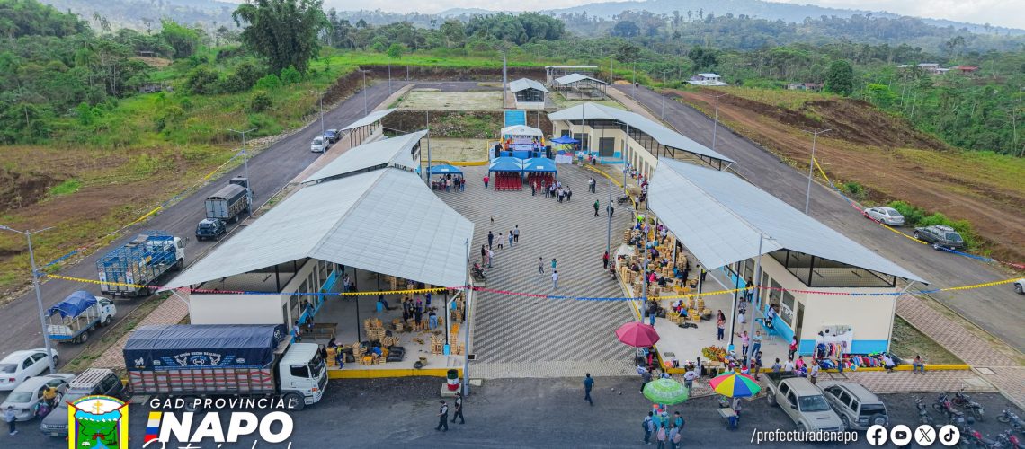 inauguración del recinto ferial en la parroquia hatun sumaku