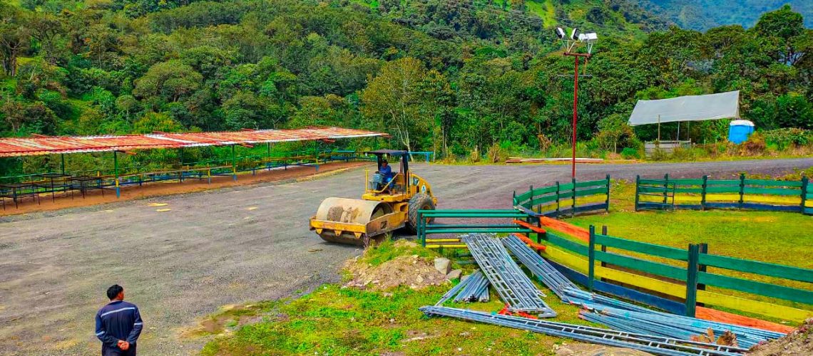 mantenimiento de calles y espacios públicos en la parroquia cuyuja – cantón quijos