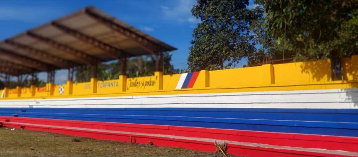 mejoramiento de espacios deportivos en la unidad educativa misahuallí