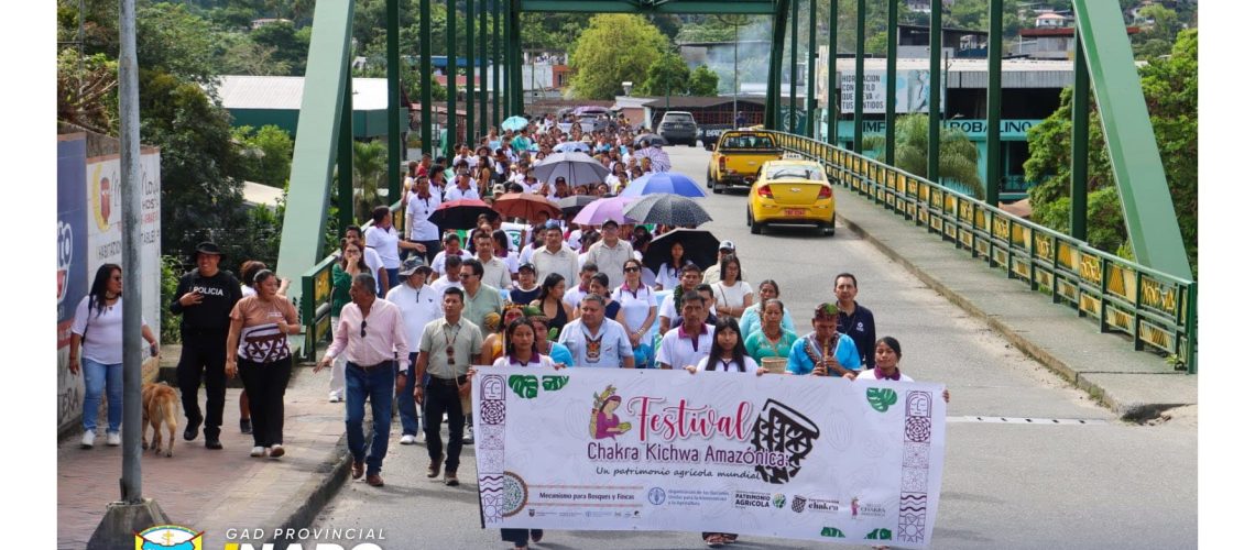 participación en el festival chakra kichwa amazónica fortalece la identidad y producción sostenible en napo