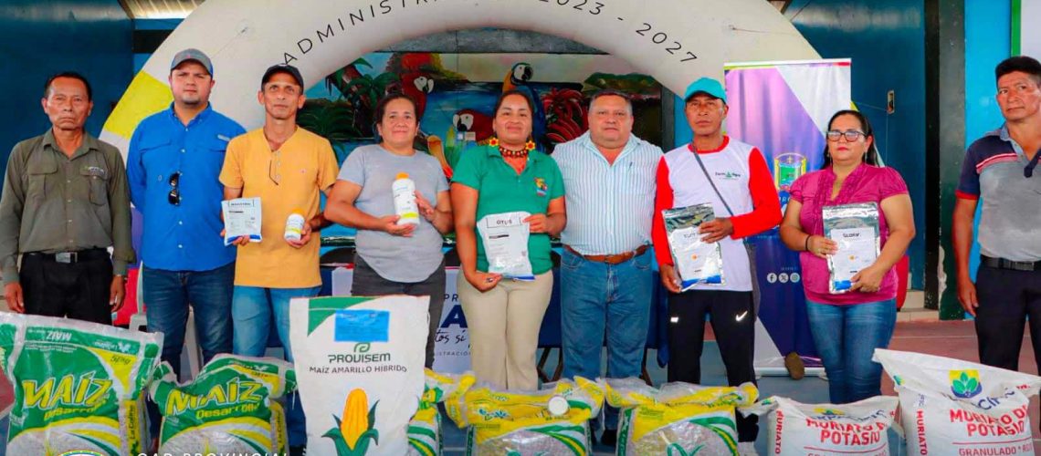 proyecto de kits de maíz fortalece la producción agrícola en la parroquia chonta punta