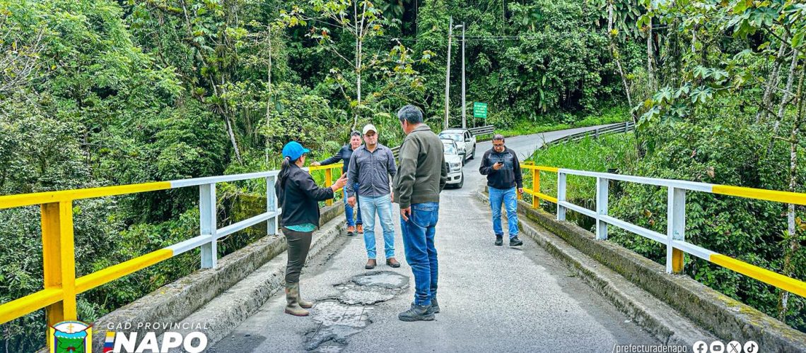 puente sobre el río quijos – sector linares