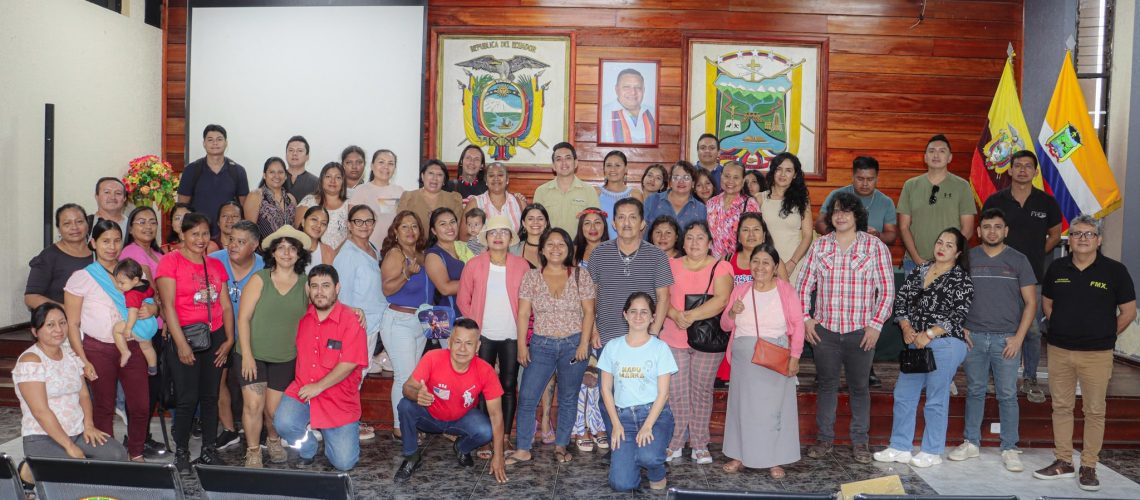 reunión con emprendedores del territorio para fortalecer el desarrollo productivo – provincia de napo