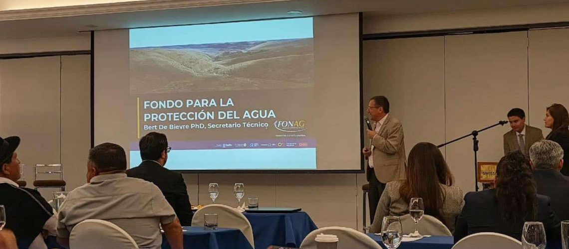 taller del programa de fortalecimiento de la seguridad hídrica del ecuador