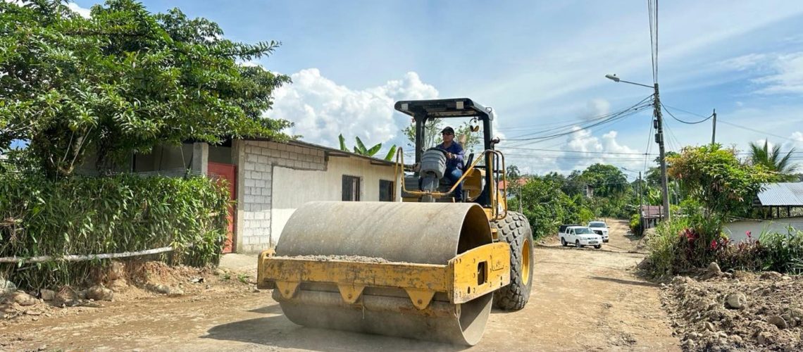 vialidad en la parroquia muyuna