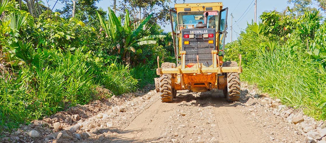 web readecuación de vía comunidad awapungo