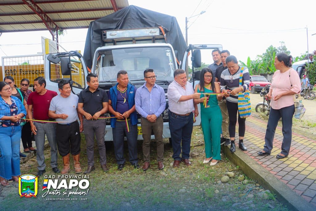 entrega de camión fortalece el desarrollo productivo en la parroquia talag