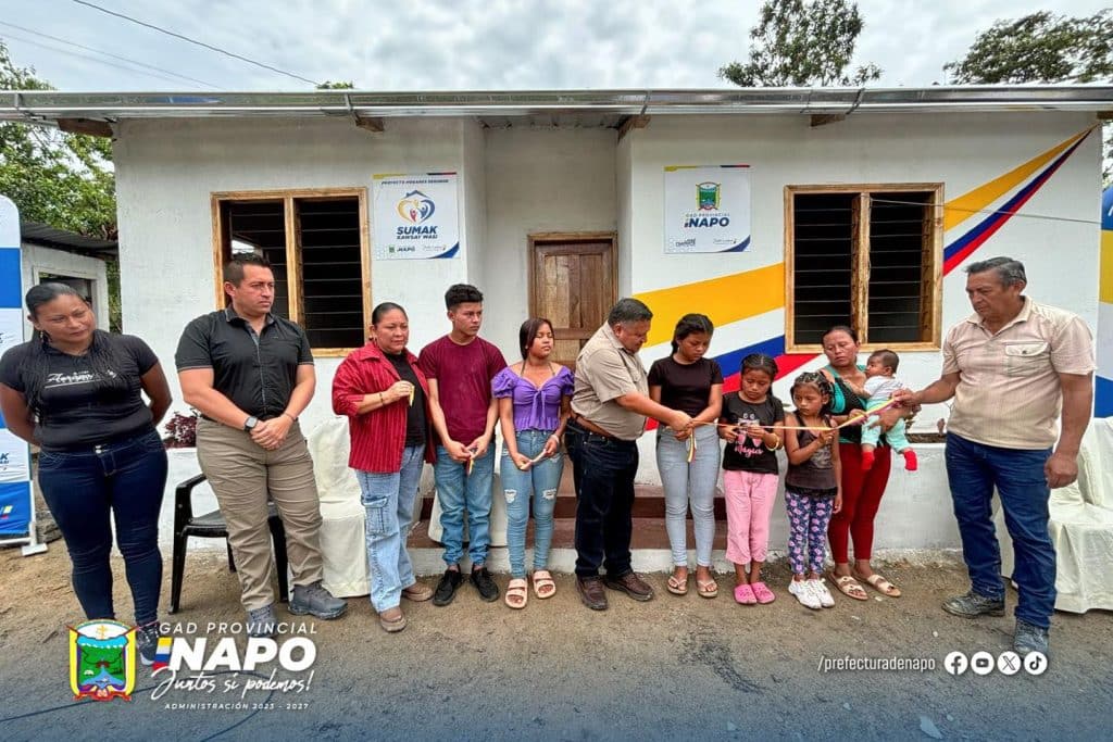 entrega de vivienda digna en tambayacu – parroquia san pablo