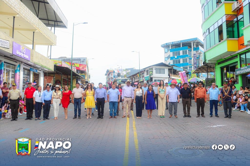 gran pregón de danzas y artes móviles por los 66 años de provincialización de napo – provincia de napo