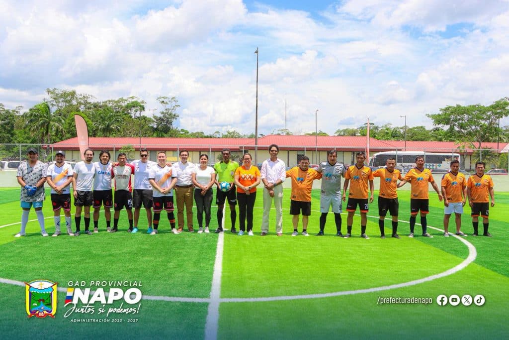 inauguración de la cancha sintética de la universidad ikiam – fomento al deporte y bienestar comunitario