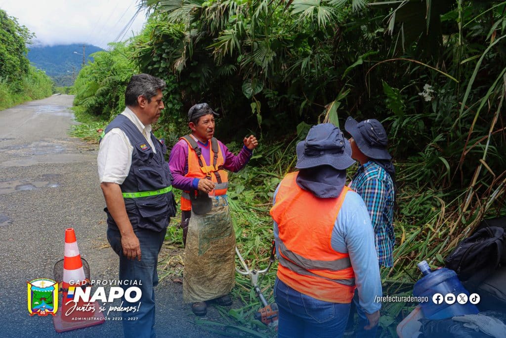 limpieza vial en el eje tena – pano – talag mejora la seguridad durante la temporada invernal