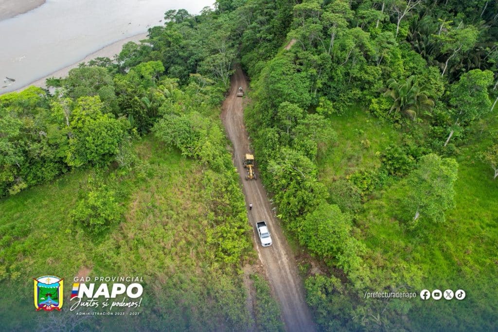 mantenimiento vial desde la “y” de agua santa hasta bella vista