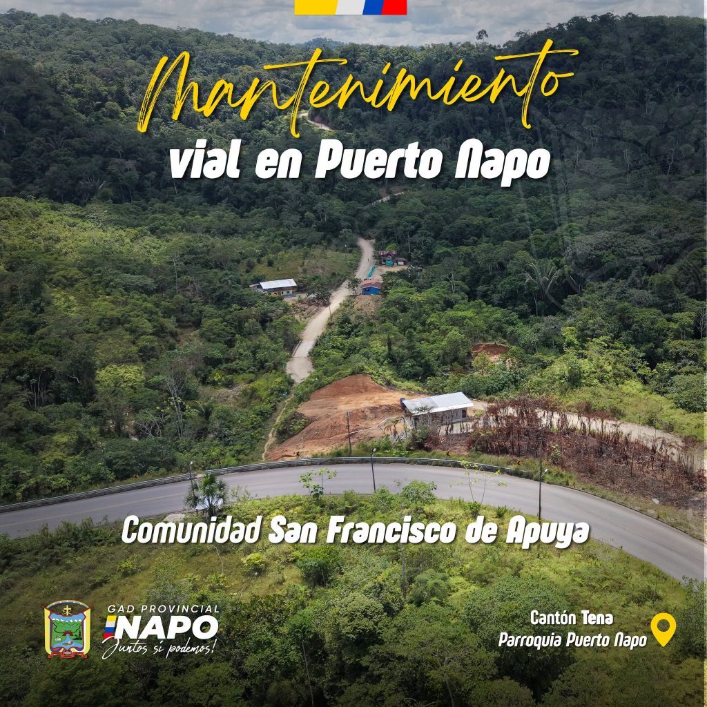 mantenimiento vial pto napo
