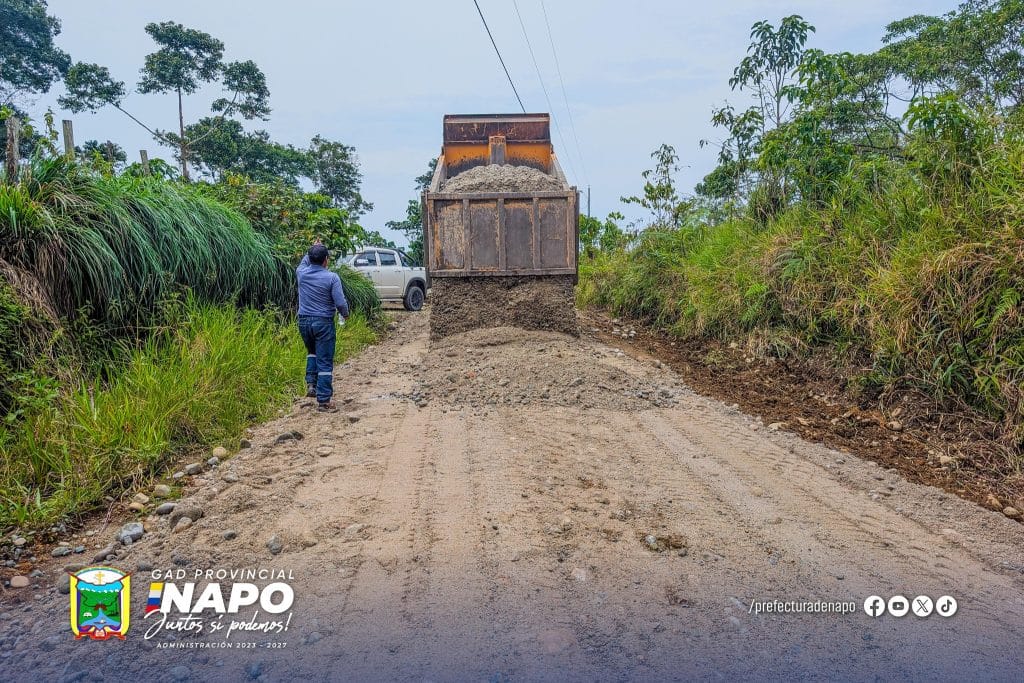 mantenimiento y rehabilitación vial mejoran la conectividad hacia la comunidad nueva esperanza, parroquia cotundo